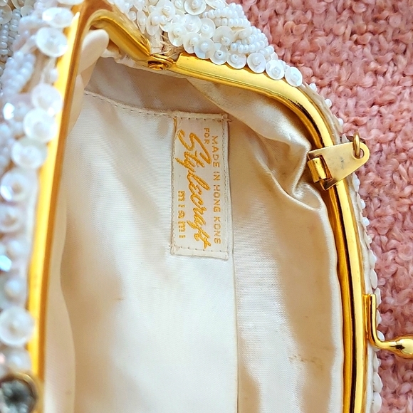 Vintage 50's Stylecraft of Miami Bag made in Hong Kong - Picture 4 of 6